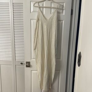 Elegant Cream with gold accents Dress